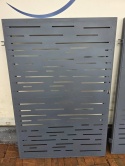 Brama 2 skrzydłowa 400x150cm CNC MONTANA (zestaw z furtką i słupkami)