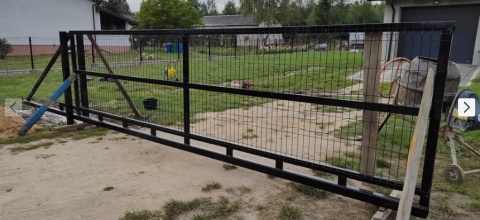 Brama przesuwna panelowa ALASKA 400x145cm